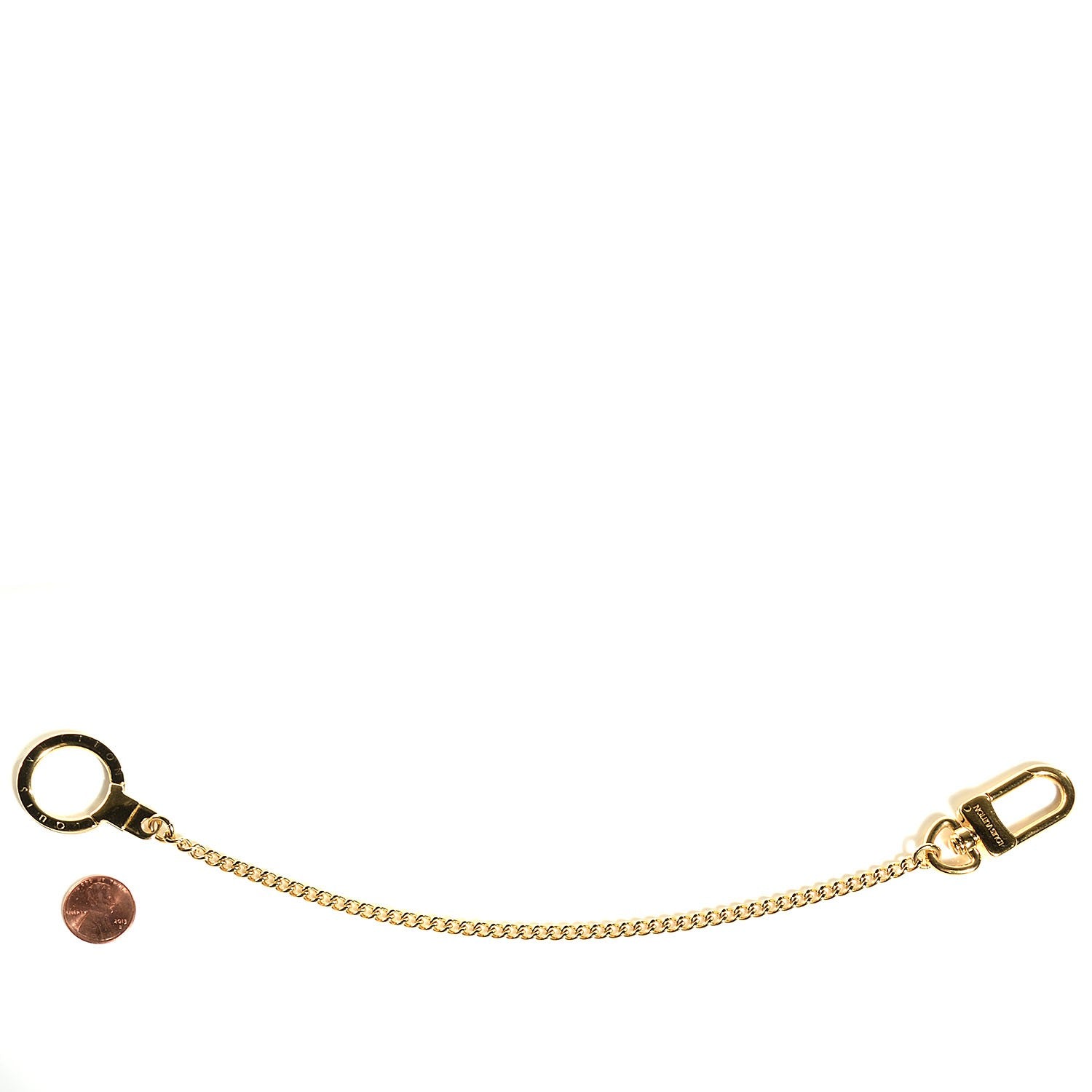 Louis Vuitton Ring Key Chain Gold 2 of 4