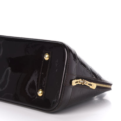 Louis Vuitton Vernis Alma PM Amarante 8 of 11