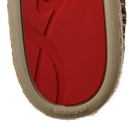 Christian Louboutin Veau Velours Mens Espadon Flat Espadrilles 45 Toscan 6 of 8