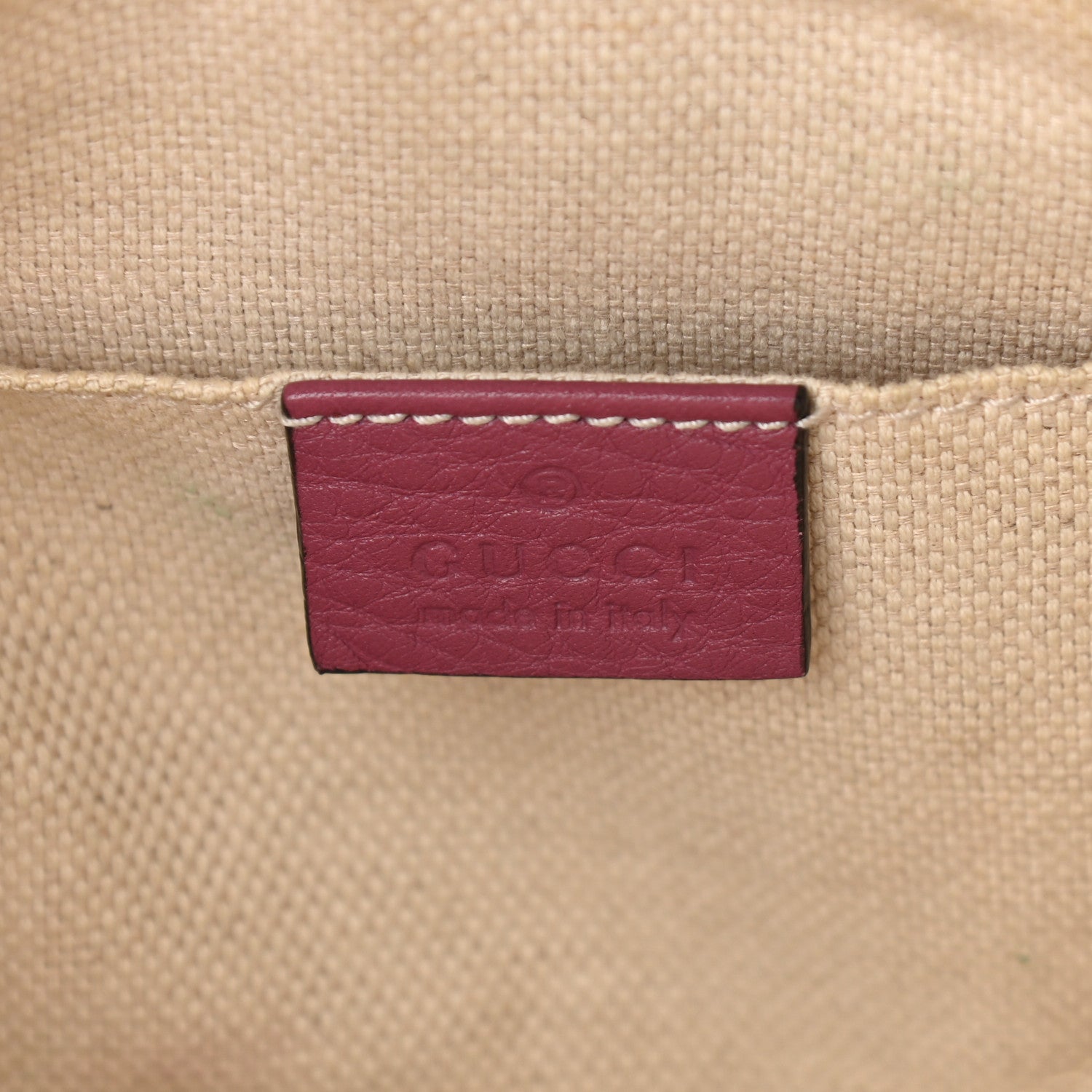 Gucci Pebbled Calfskin Small Soho Disco Bag Peonia Flower 6 of 16