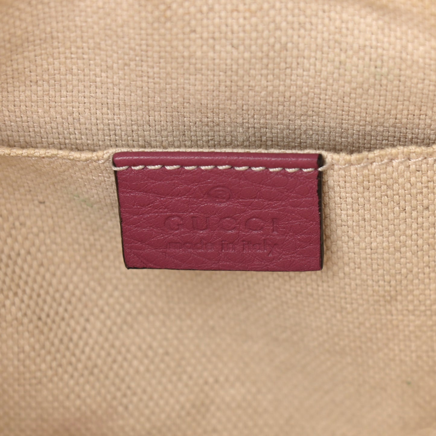 Pebbled Calfskin Small Soho Disco Bag Peonia Flower