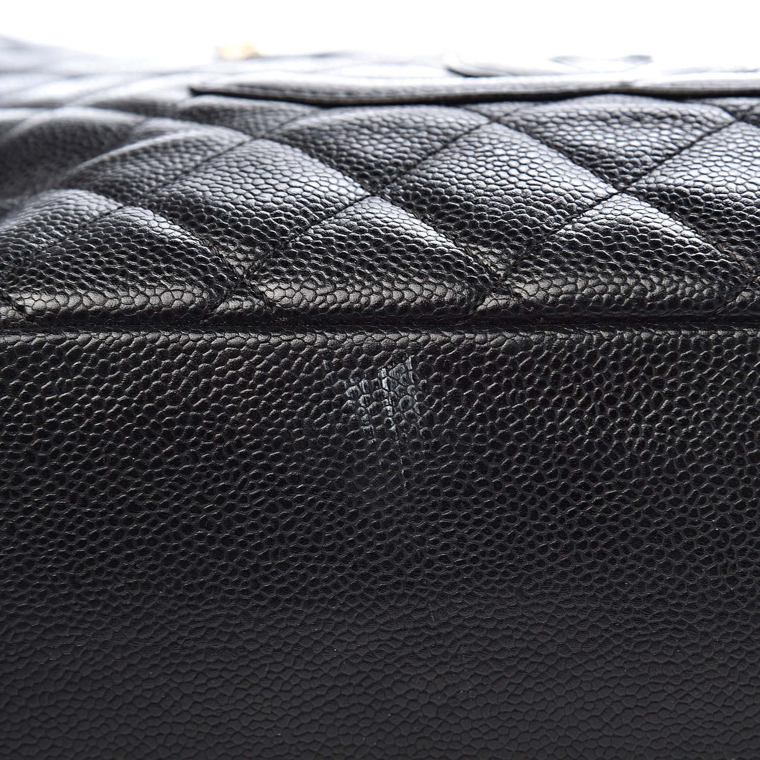 Chanel Caviar Quilted Grand Shopping Tote GST Black 22 of 23