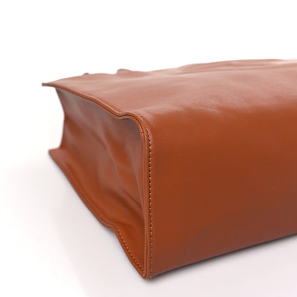 Telfar Vegan Leather Medium Shopping Bag Tan 7 of 9