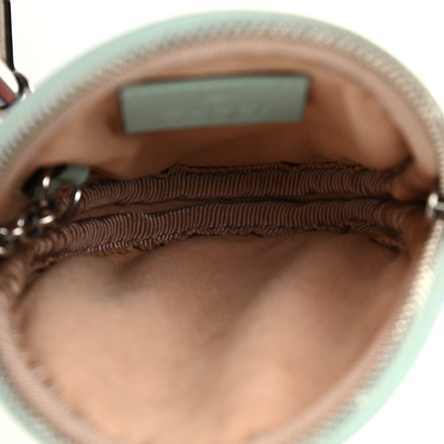 Gucci Calfskin Matelasse Diagonal GG Marmont Round Coin Purse Multicolor Pastel 5 of 6