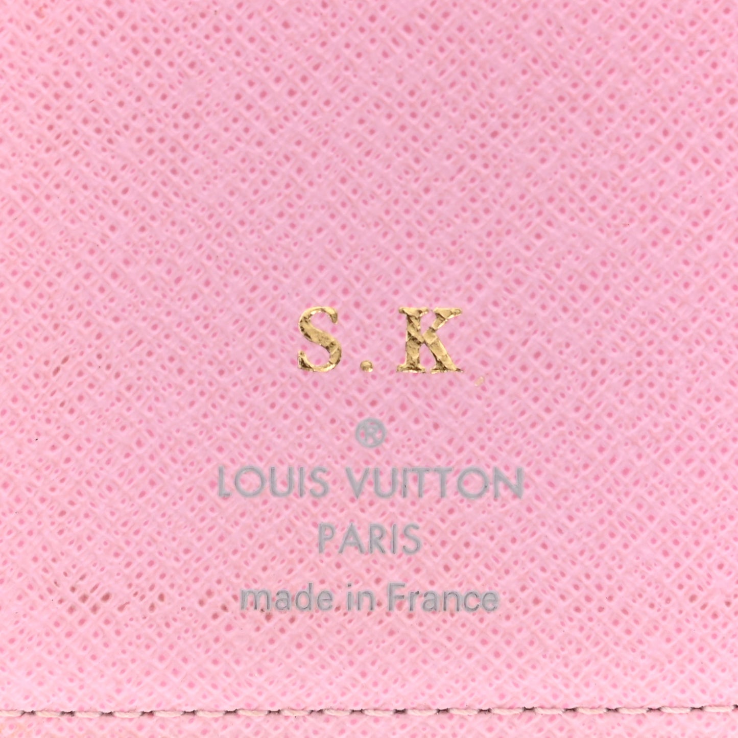 Monogram Multicolor Small Ring Agenda Cover White Litchi