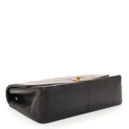 Chanel Lambskin Quilted Medium Single Flap Black 4 of 14