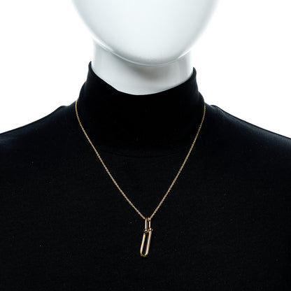 Tiffany 18K Yellow Gold HardWear Link Pendant Necklace 2 of 7