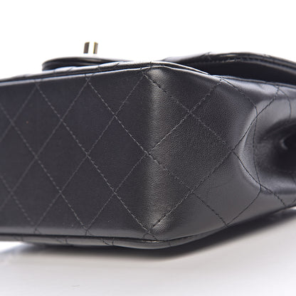 Chanel Lambskin Quilted Mini Square Flap Black 9 of 11