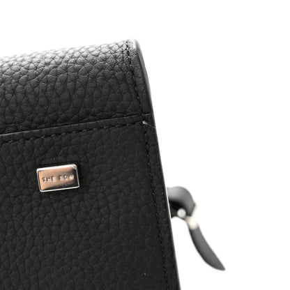 The Row Grained Calfskin Soft Margaux 10 Bag Black 10 of 12