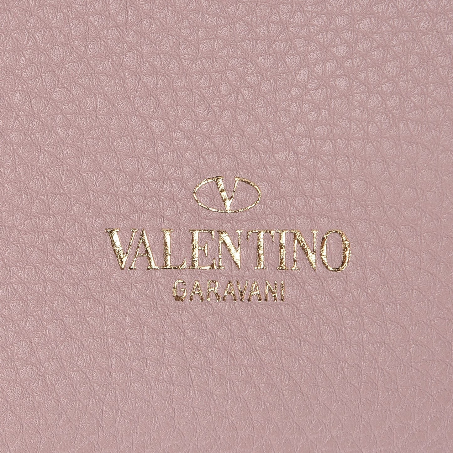 Grained Calfskin Mini My Rockstud Frame Bag Poudre