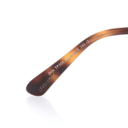 Tom Ford Metal Cat Eye Zeila Sunglasses TF654 Gold 6 of 8