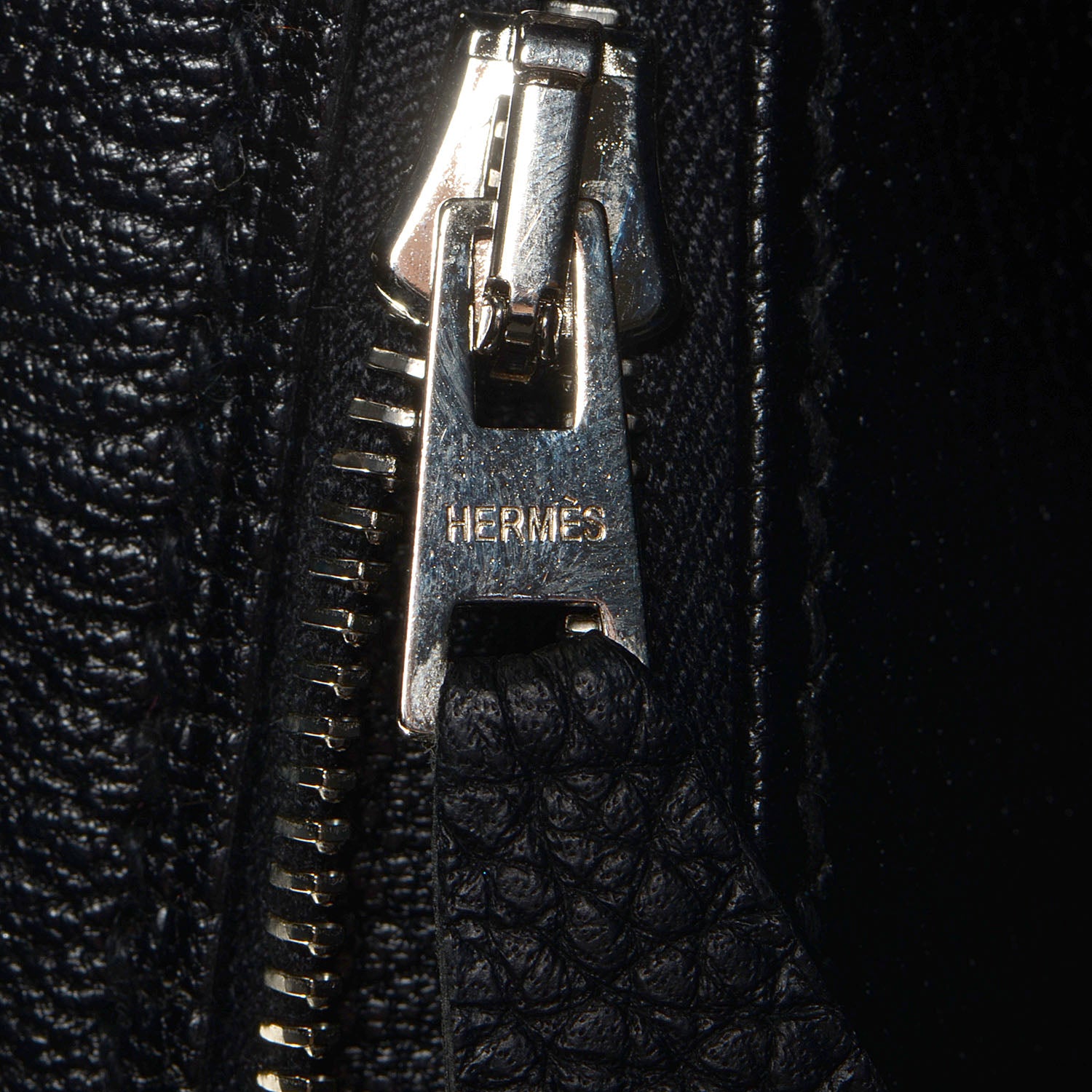 Hermes Togo JPG Shoulder Birkin II 42 Black 17 of 28