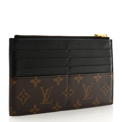 Louis Vuitton Monogram Slim Purse Black 3 of 9