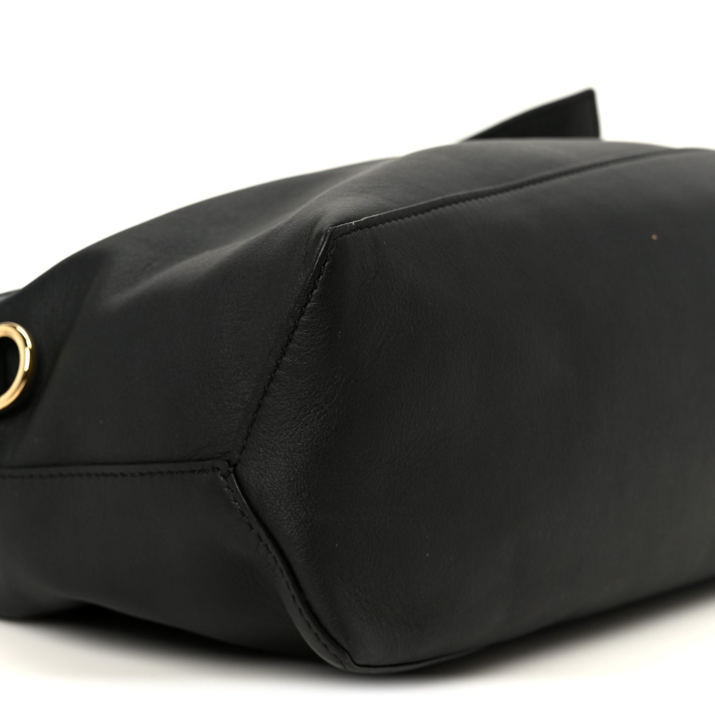Calfskin Puzzle Hobo Black