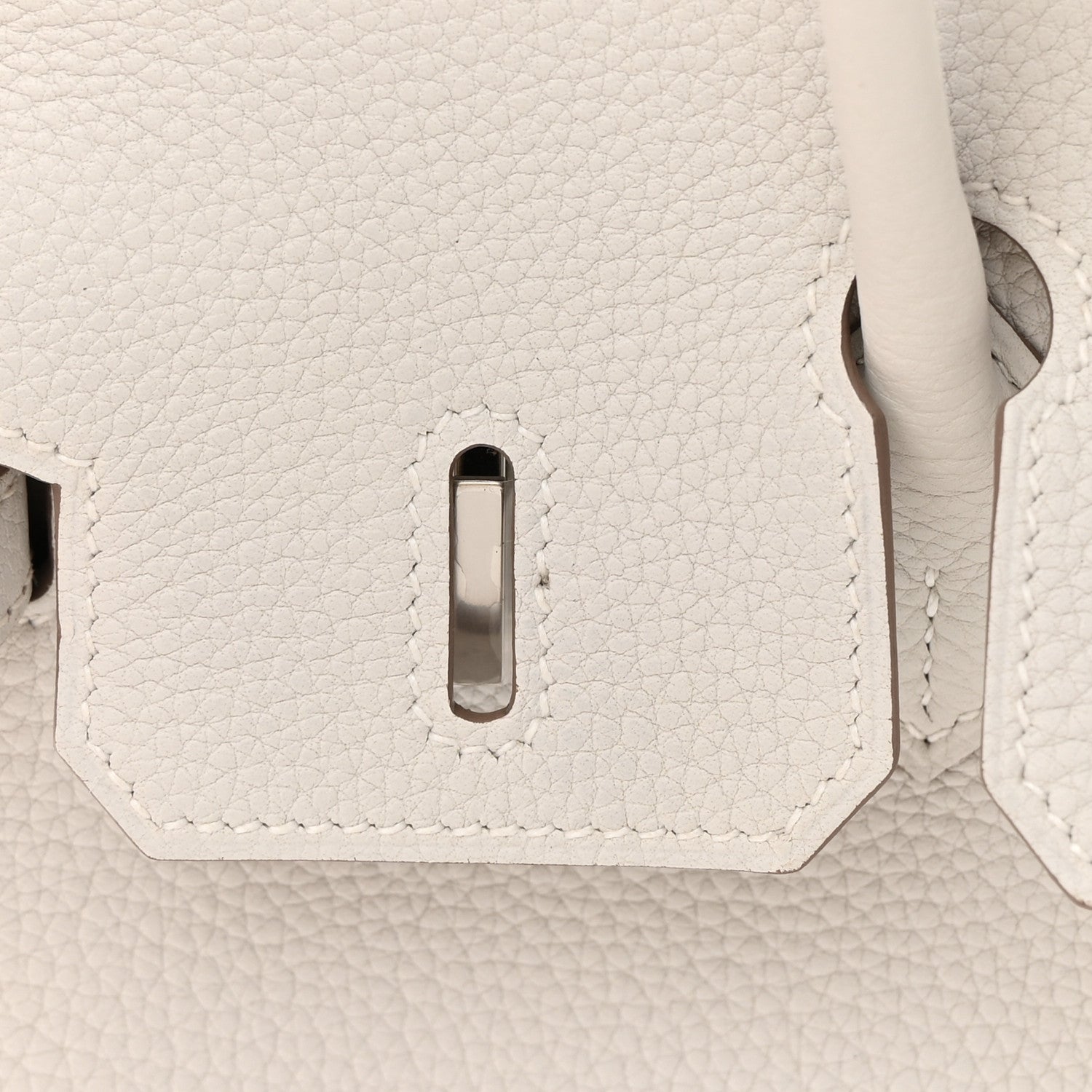 Hermes Togo Birkin 25 Gris Pale 12 of 15