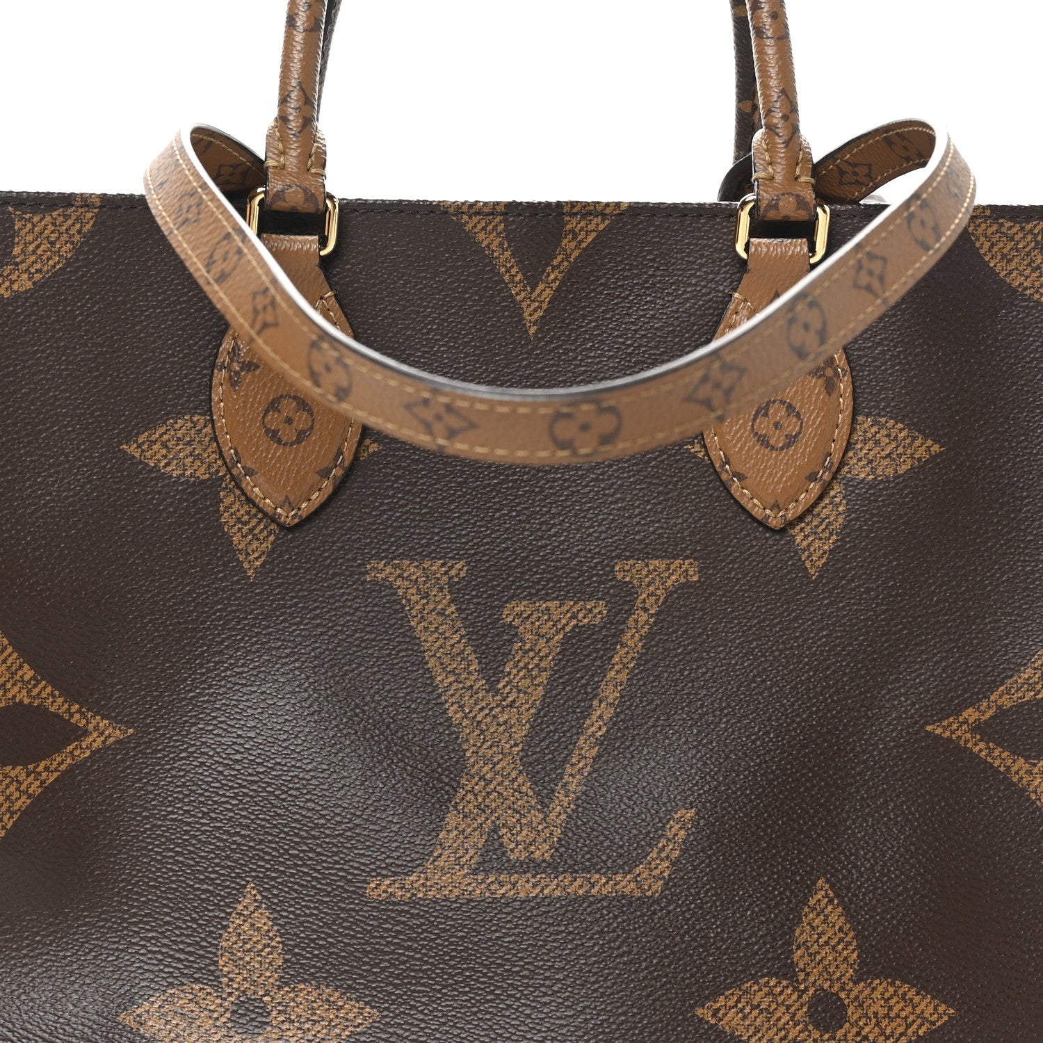 Louis Vuitton Reverse Monogram Giant Onthego MM 7 of 9
