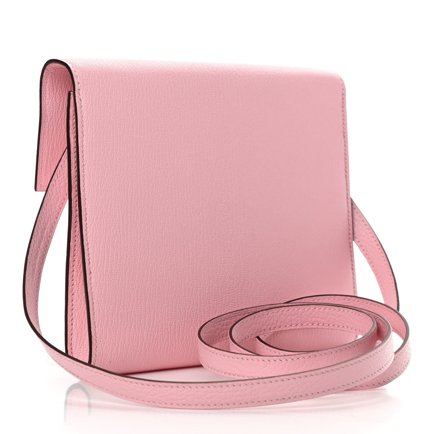 Hermes Chevre Mysore Clic 16 Wallet Rose Sakura 2 of 4