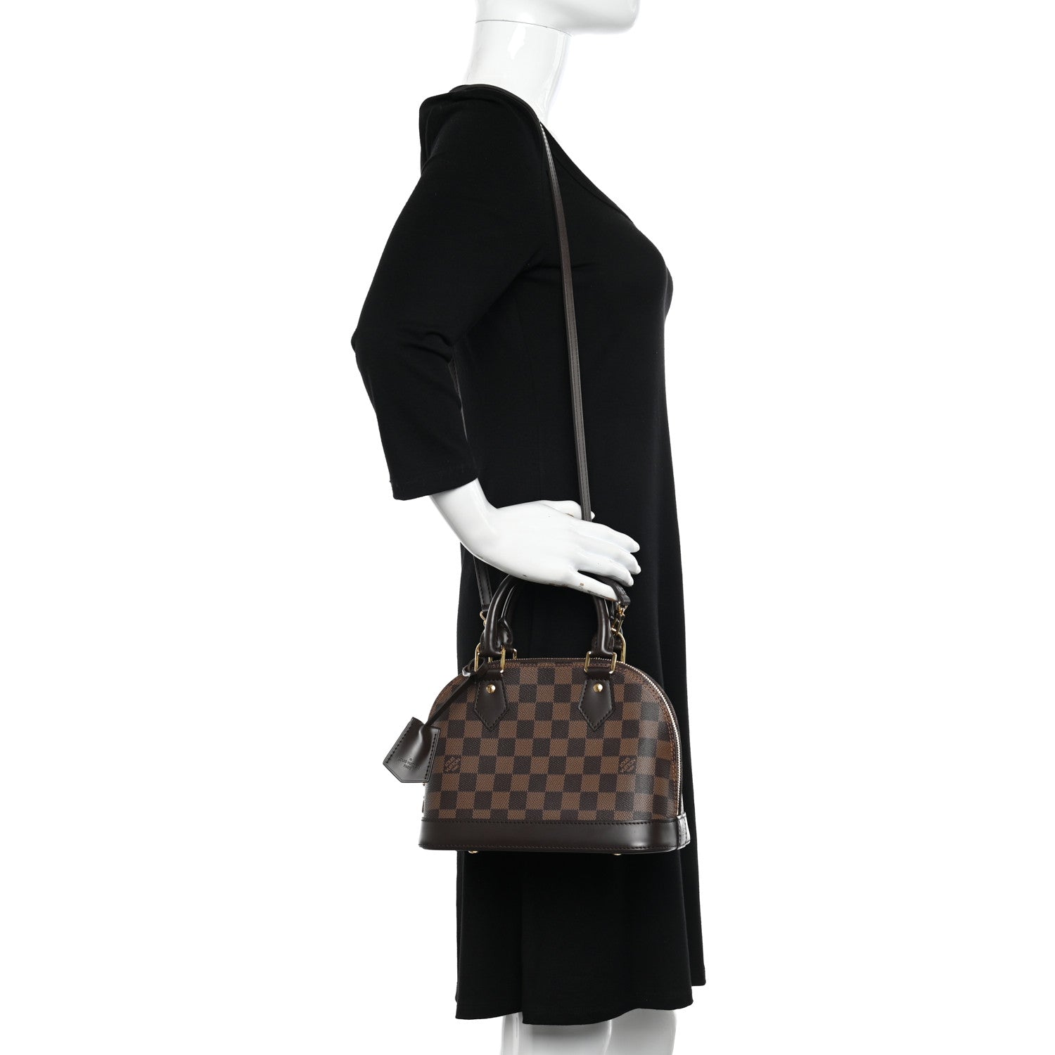 Louis Vuitton Damier Ebene Alma BB 2 of 15