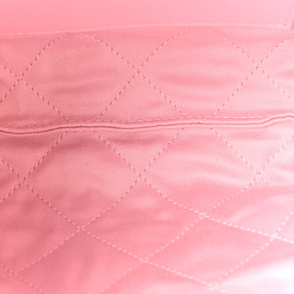 Chanel Patent Gradient Calfskin Quilted Mini Chanel 22 White Light Pink 5 of 11
