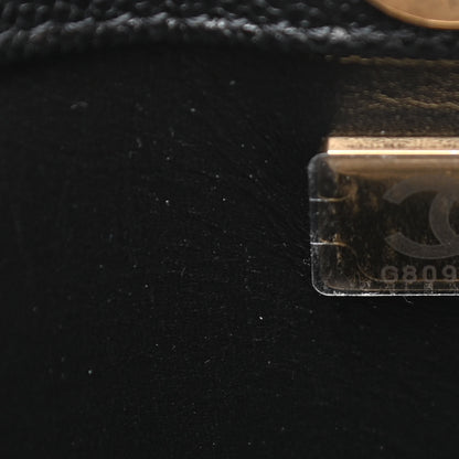 Chanel Caviar Quilted Small Shopping Tote Black 7 of 11