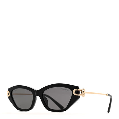 Tiffany Acetate HardWear Cat Eye Sunglasses TF4231U Black 1 of 9
