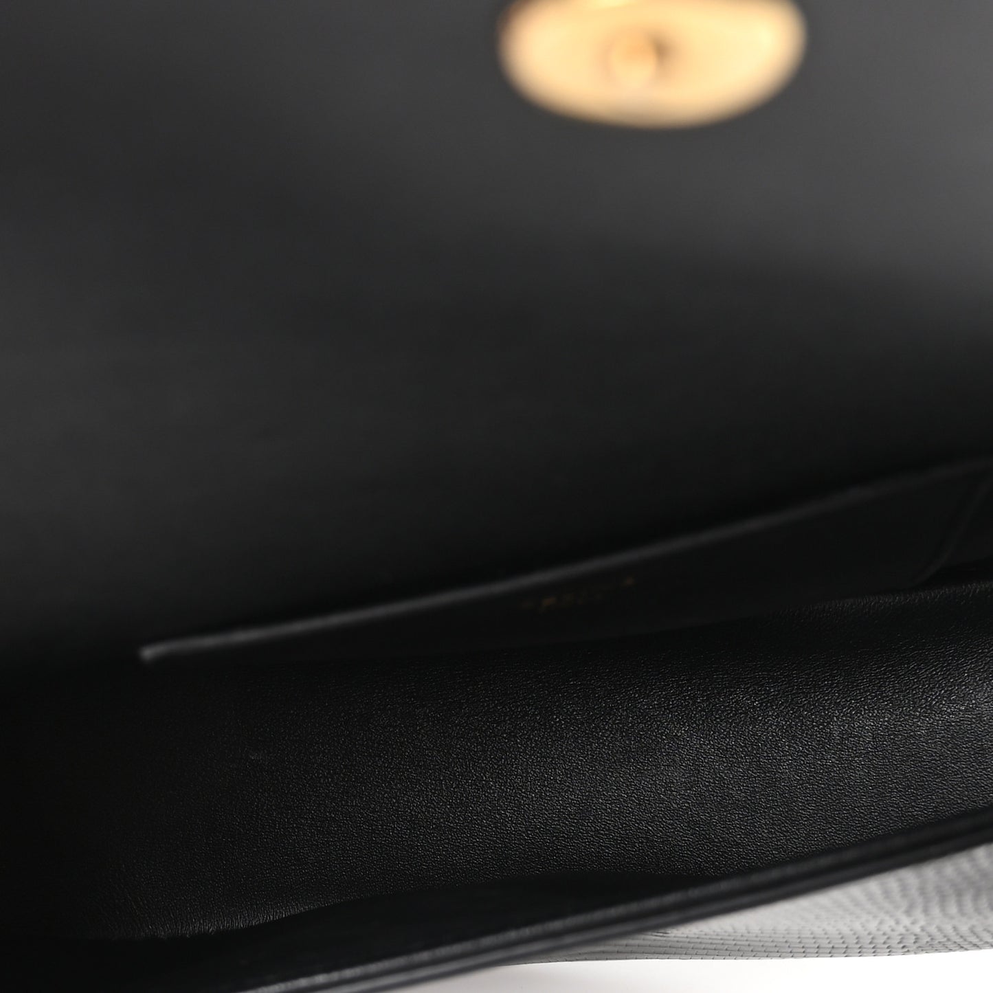 Lizard Tabou Clutch On Strap Black
