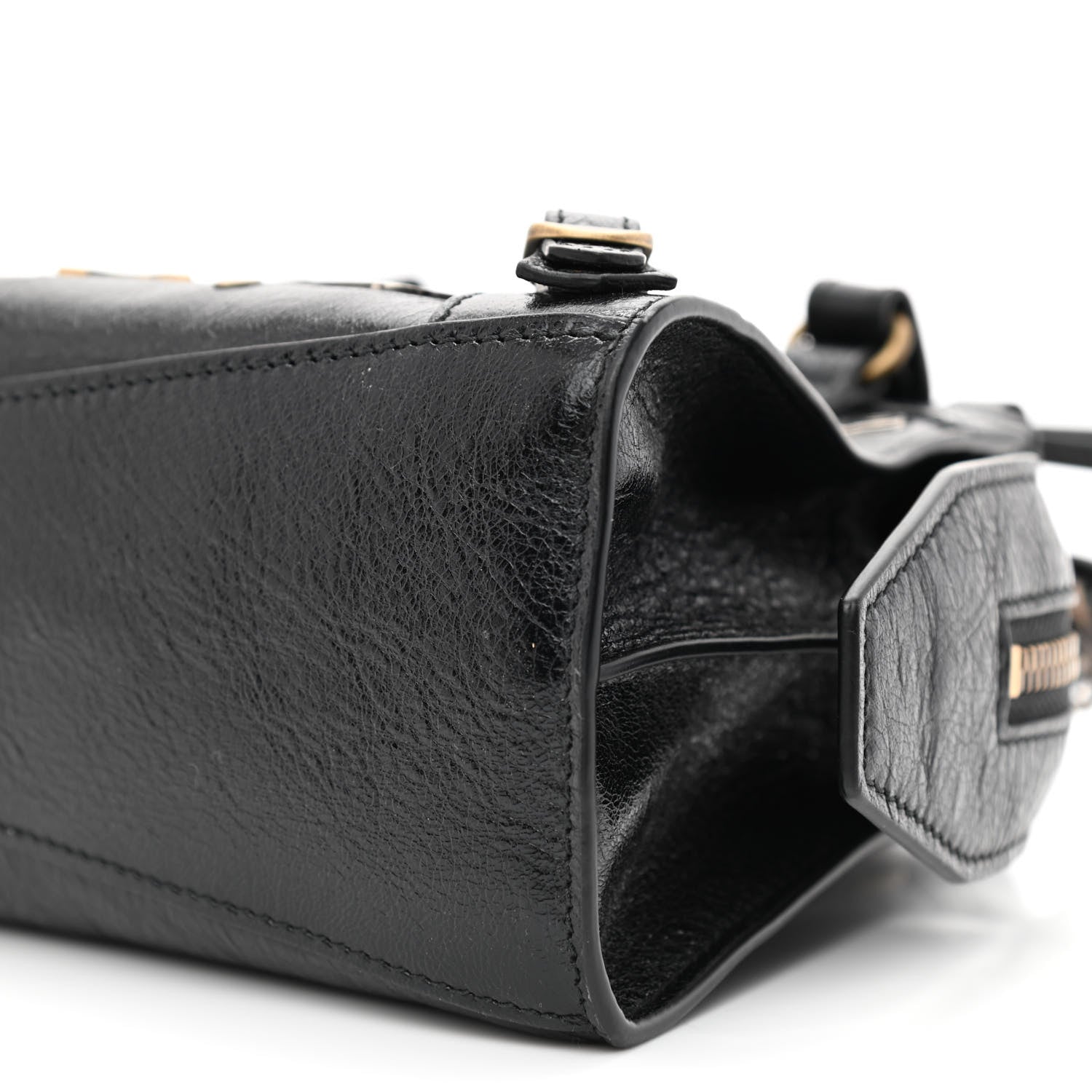 Balenciaga Agneau Neo Classic Hardware Pins Mini City Black 6 of 11