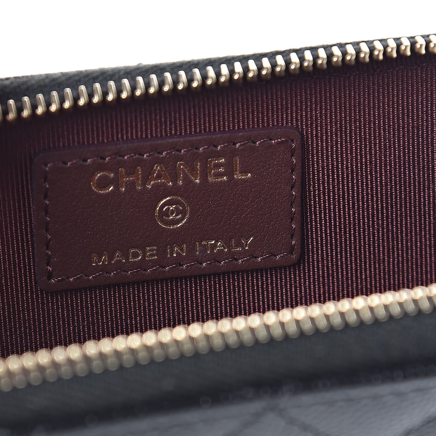 Chanel Caviar Quilted Key Holder Case Black 6 of 7