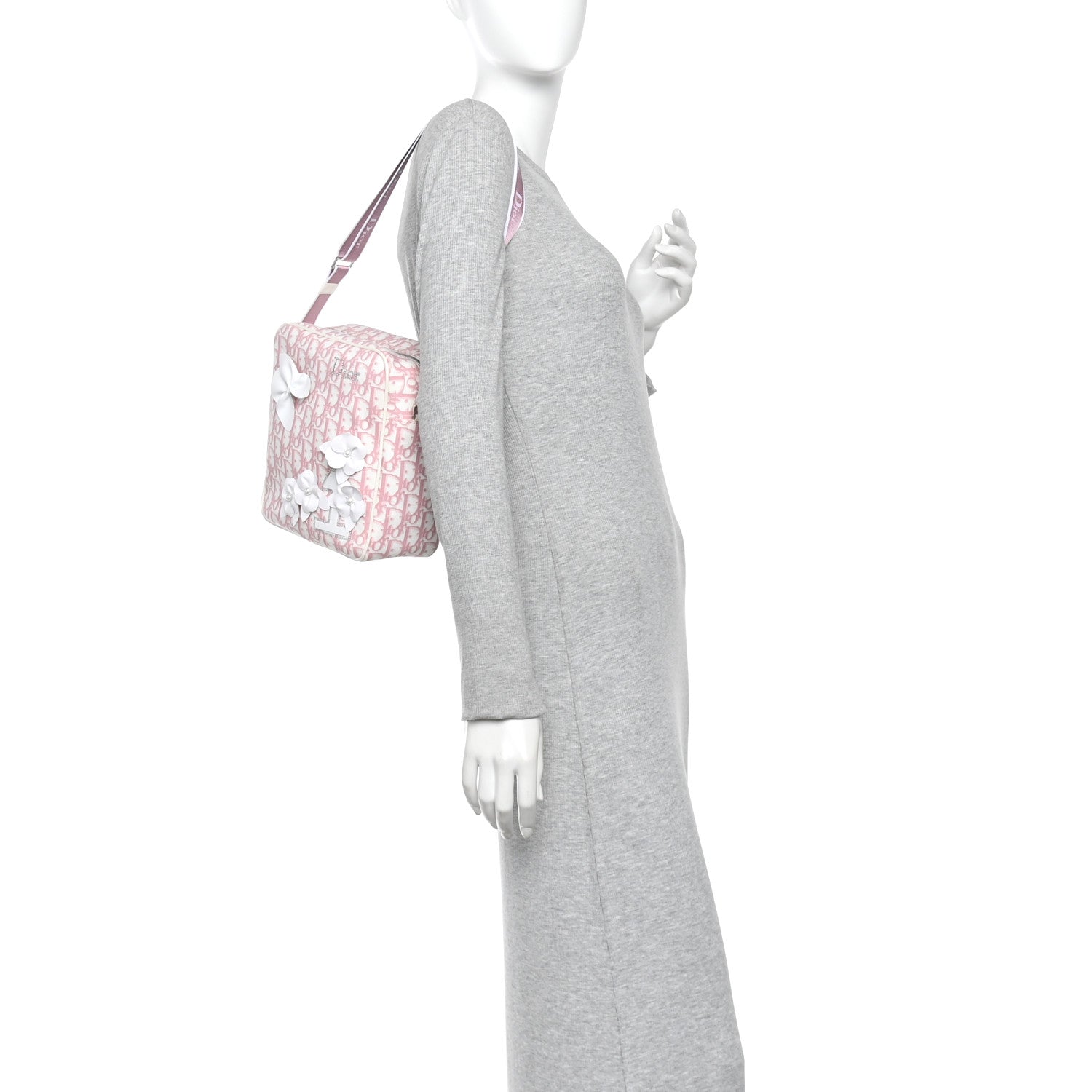 Christian Dior Monogram Girly Messenger Bag Pink 2 of 14