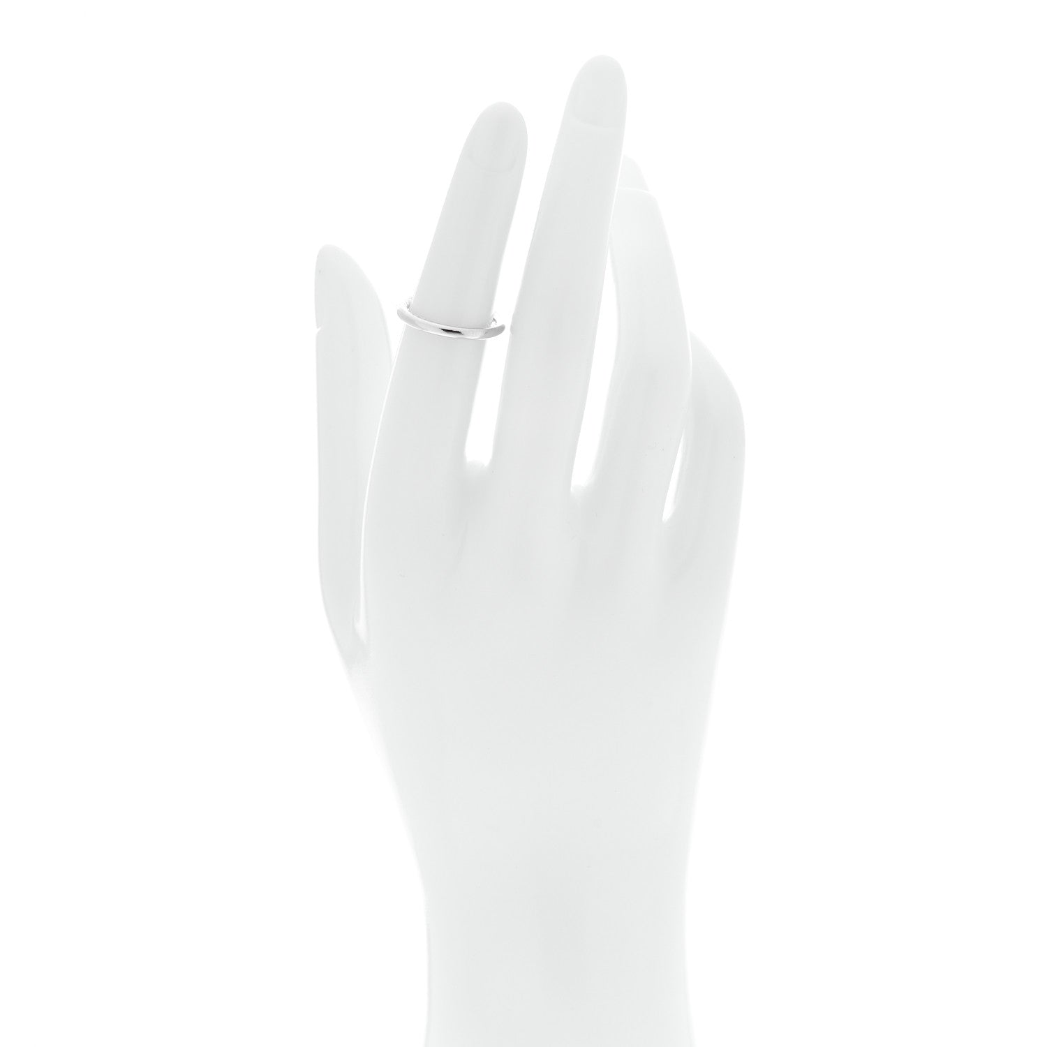 David Yurman Platinum 2mm Eden Smooth Wedding Band Ring 49 5 2 of 5