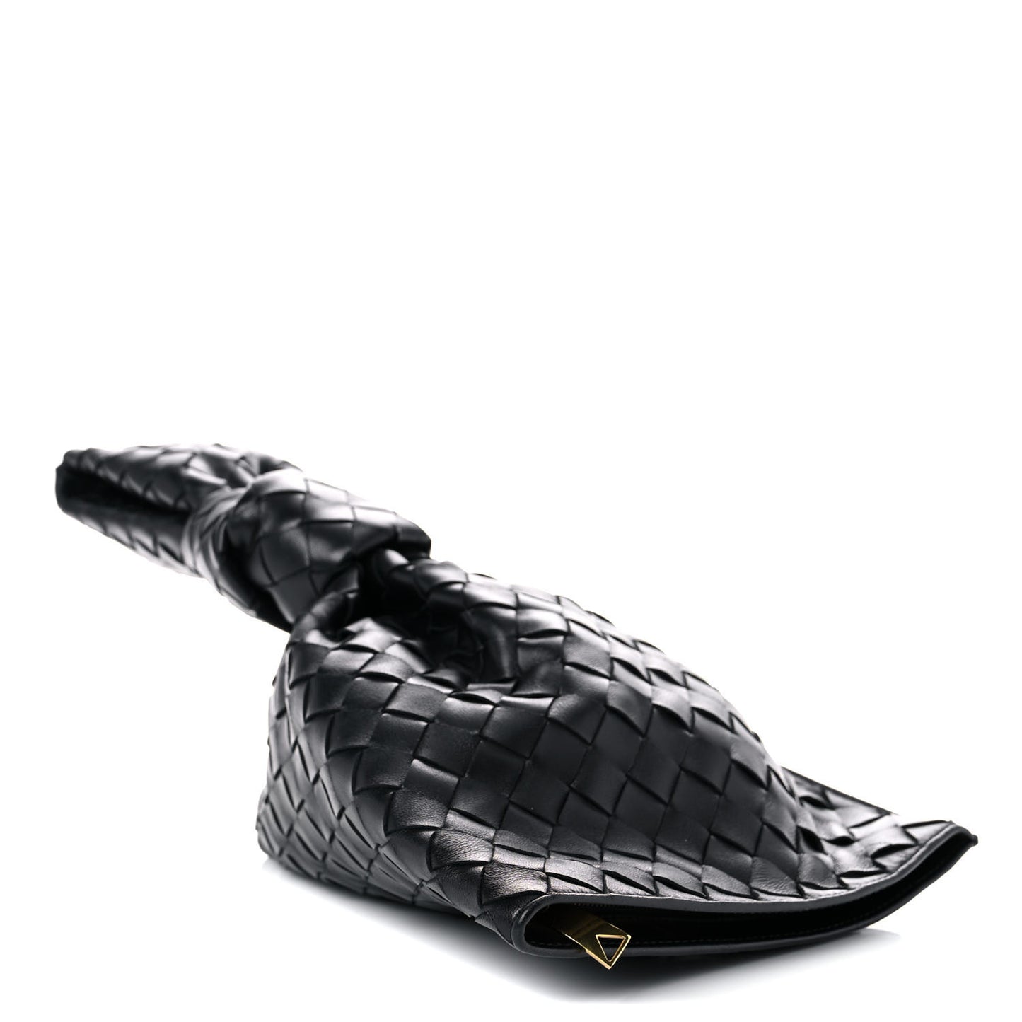 Nappa Intrecciato Mini BV Twist Black