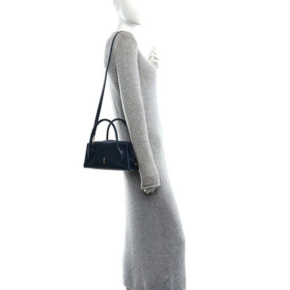 Christian Louboutin Calfskin Cordia Venus Handbag Marine 2 of 9