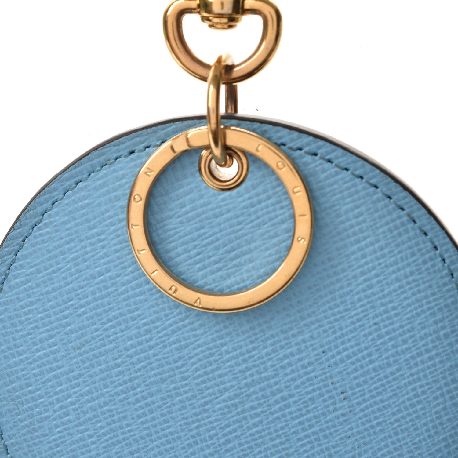 Louis Vuitton Damier Ebene Illustre Manchot Bag Charm Key Ring 5 of 5