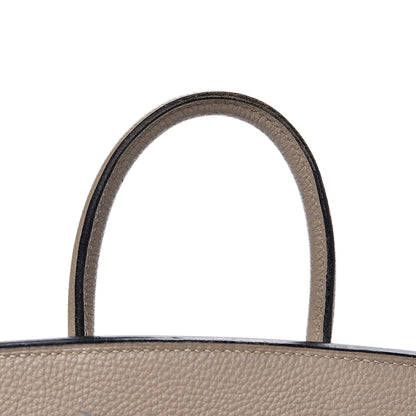 Hermes Togo Birkin 25 Gris Tourterelle 28 of 33