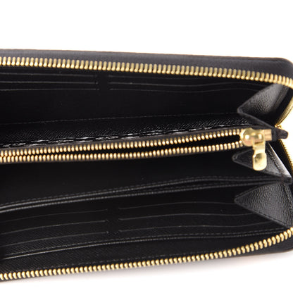 Louis Vuitton Monogram Giant Jungle Zippy Wallet Black 5 of 11