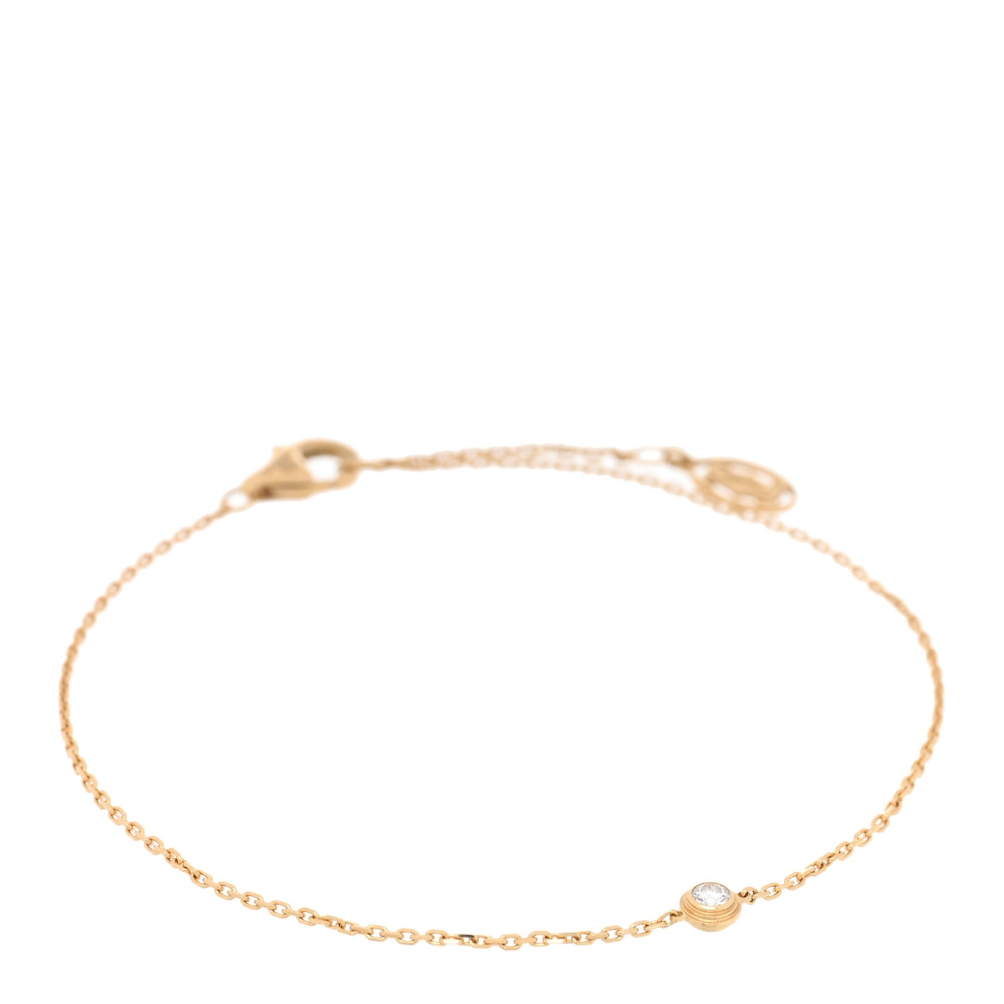 18K Yellow Gold Diamond XS D'Amour Bracelet