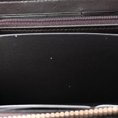 Gucci Guccissima GG Pierce Zip Around Wallet Dark Brown 10 of 13