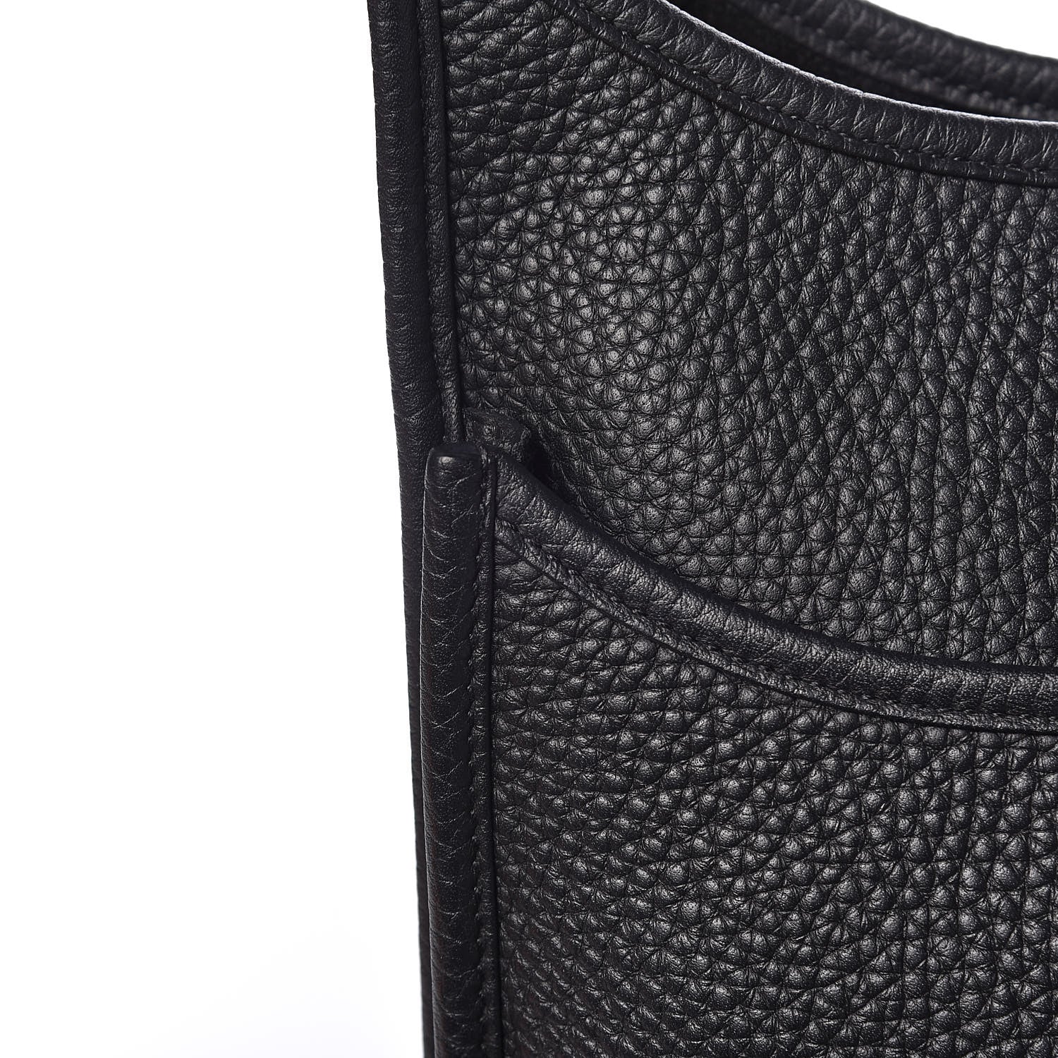Hermes Taurillon Clemence Evelyne III PM Black 12 of 15