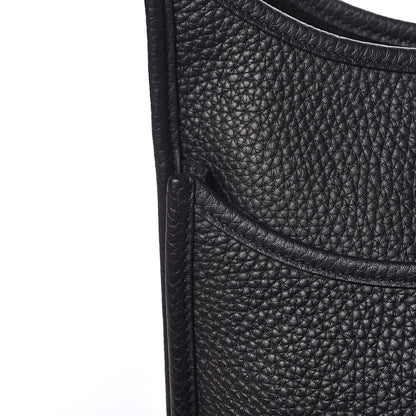 Hermes Taurillon Clemence Evelyne III PM Black 12 of 15