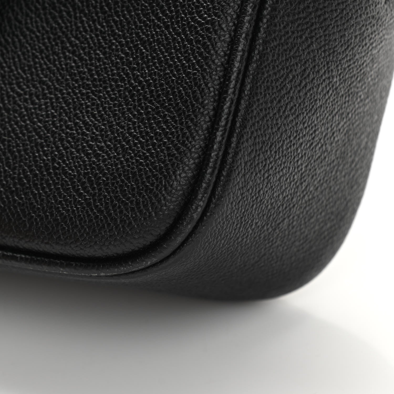 Burberry Soft Grain Calfskin Small Buckle Zip Bag Black 15 of 17
