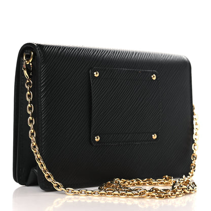 Louis Vuitton Epi Twist Belt Chain Wallet Black 3 of 8