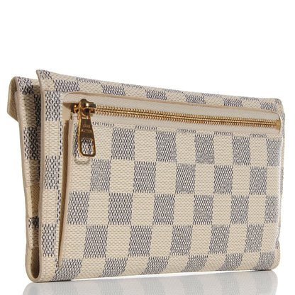 Louis Vuitton Damier Azur Long Origami Wallet 3 of 7
