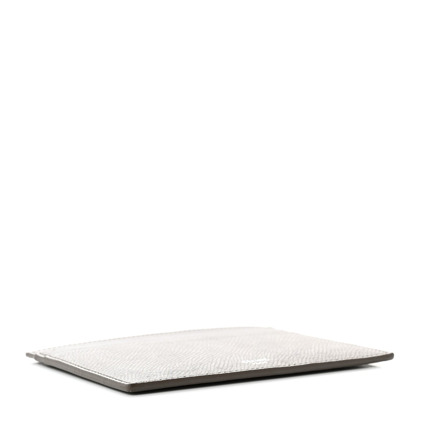Grained Calfskin Multifunction Card Holder Khaki