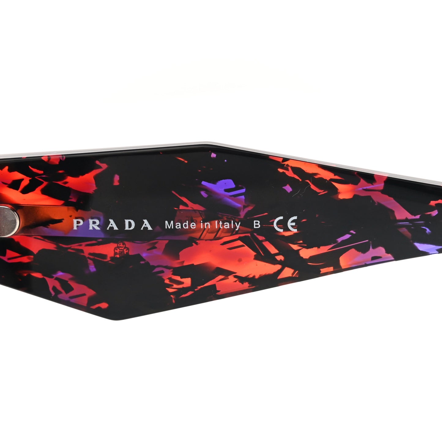 Acetate Symbole Sunglasses SPR 07Y Red
