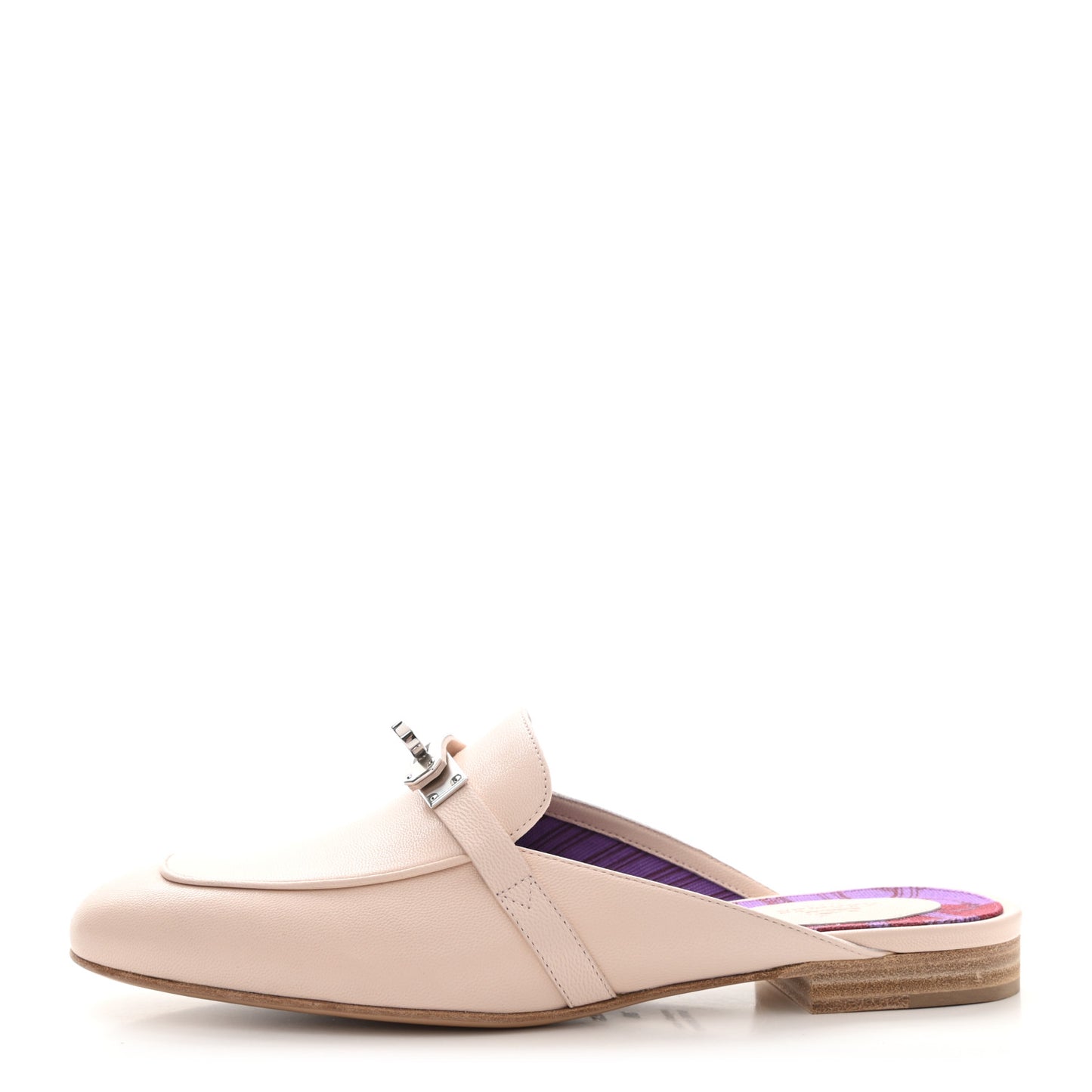 Goatskin Oz Mules 38 Blanc Poros