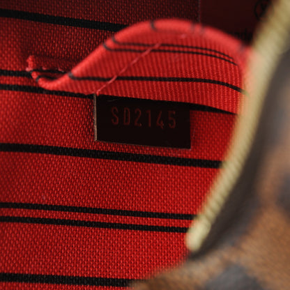 Louis Vuitton Damier Ebene Neverfull MM GM Pochette 8 of 8