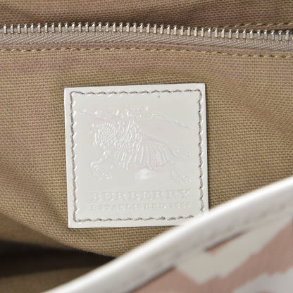 Burberry Nova Check Heart Tote White 6 of 13
