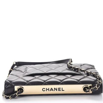 Chanel Lambskin Quilted Medium Trendy CC Flap Black 5 of 10