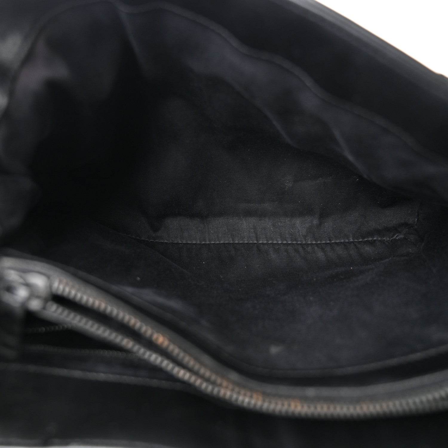 Saint Laurent Calfskin Y Quilted Monogram Monochrome Medium Loulou Chain Satchel Black 5 of 14