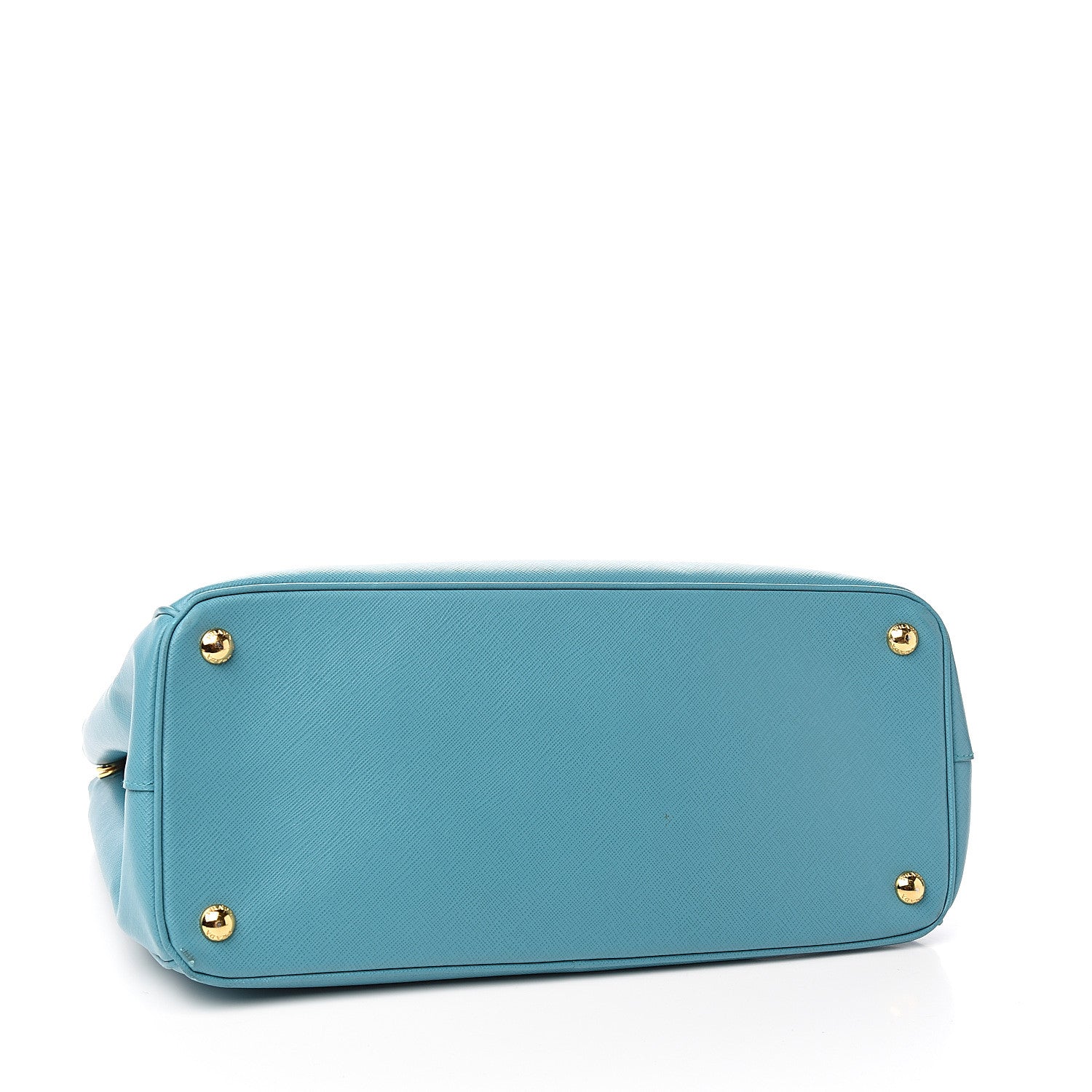 Prada Saffiano Medium Galleria Double Zip Tote Turchese 3 of 9